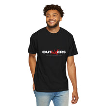 Load image into Gallery viewer, Unisex Garment-Dyed T-Shirt - 'OUTSIDERS' Graphic Tee for Casual Wear
