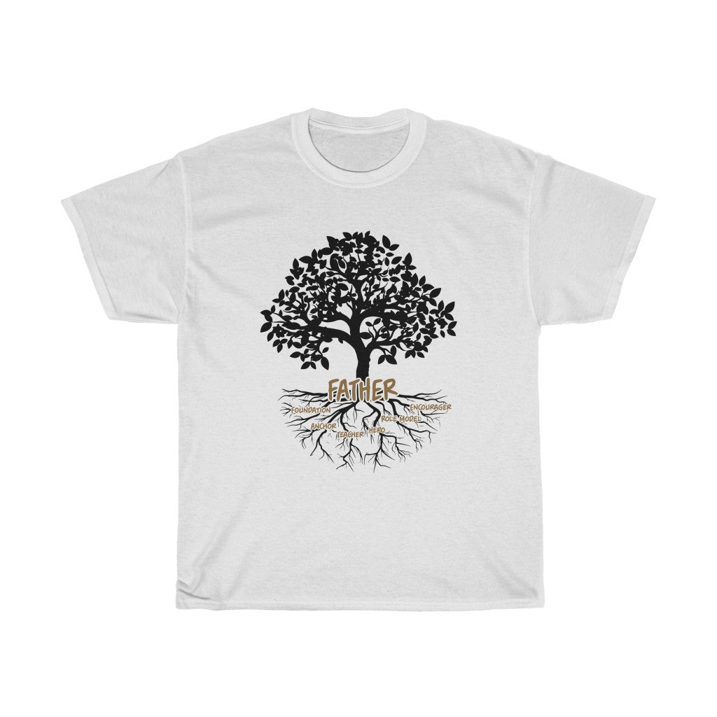 Fathers Are The Foundation Unisex Heavy Cotton Tee